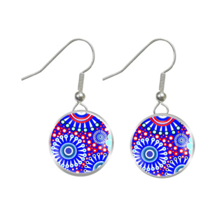Aboriginal Earrings - Kambarang - by Momo