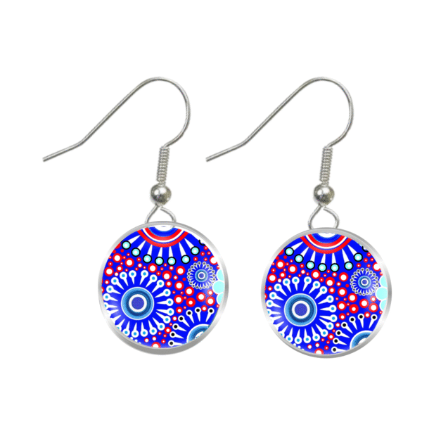 Aboriginal Earrings - Kambarang - by Momo