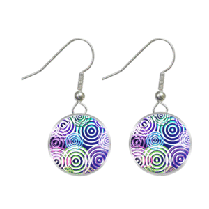 Aboriginal Earrings - Connections Black - by Momo