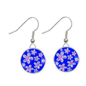 Aboriginal Earrings - Floating Flowers - by Momo