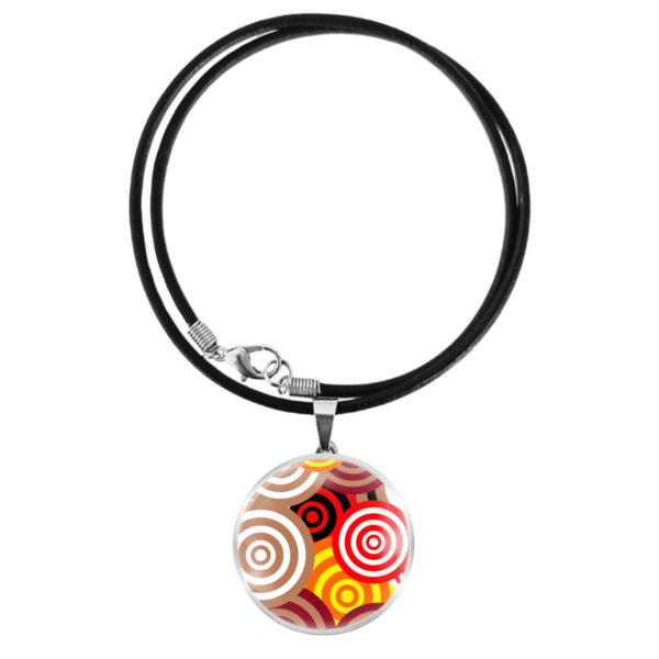 Aboriginal Necklace - Ochre Brown - by Josh