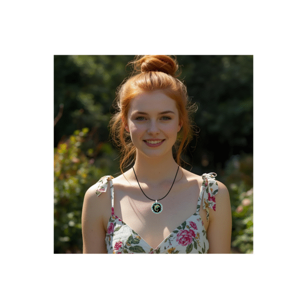Dolphin Necklace - Black - by Disey - Image 3