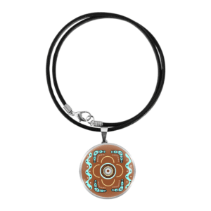 Aboriginal Necklace - Kali Protection Brown - by Jerome