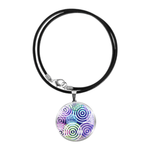 Aboriginal Necklace - Connections Black - by Momo
