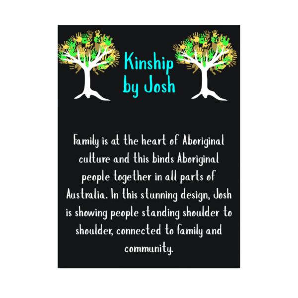Aboriginal Necklace - Kinship Black - by Josh - Image 2