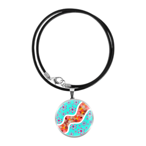 Aboriginal Necklace - Ochre & Desert Roses - by Josh