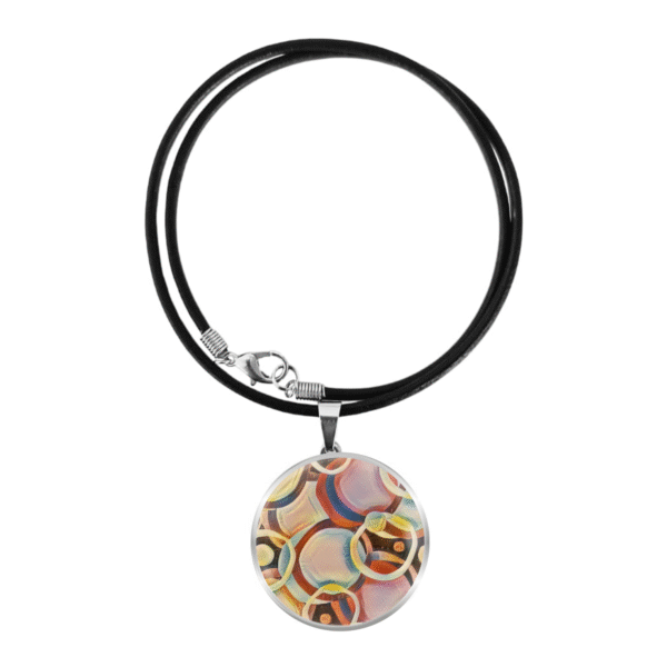 Aboriginal Necklace - Earth Colours Desert - by Josh