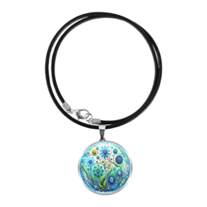 Aboriginal Necklace - Wooyan Wildflowers - by Momo