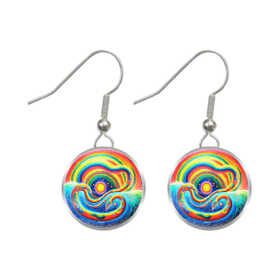 Aboriginal Earrings - Waugal - by Momo