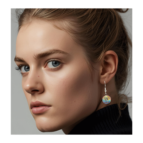 Aboriginal Earrings - Waugal - by Momo - Image 2