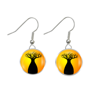 Boab Earrings - Gold - by Disey