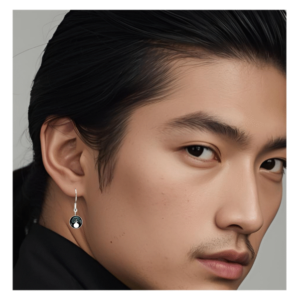 Boab Earrings - Black - by Disey - Image 2